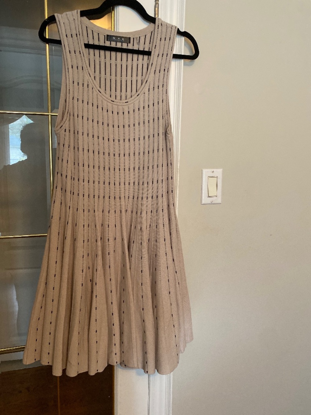 MAK fit and flare dress